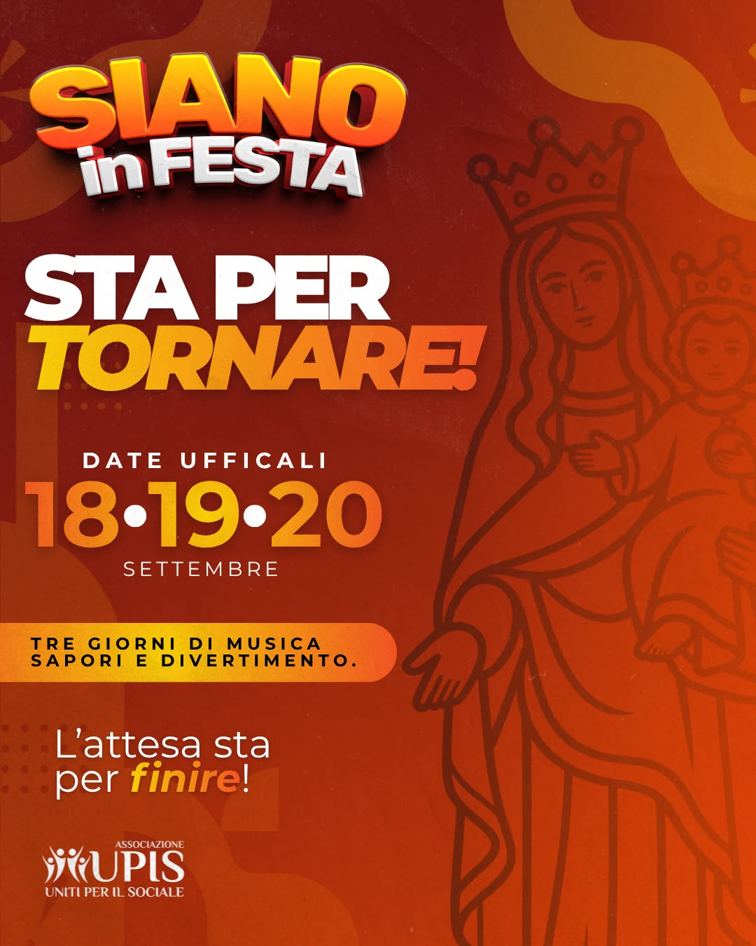 Locandina ufficiale Siano in Festa