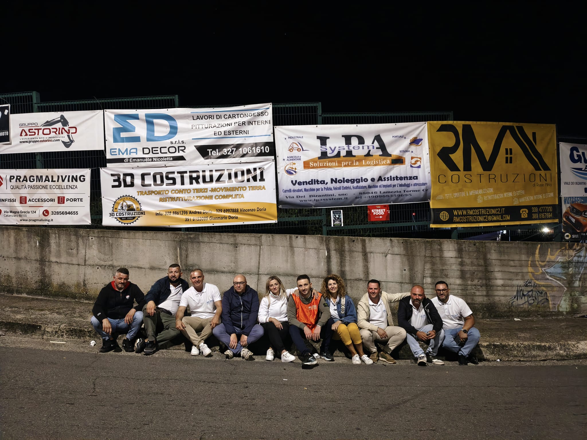 I ragazzi e i volontari UPIS insieme al termine di Siano in Festa 2026